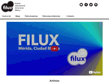 Tablet Screenshot of filux.info
